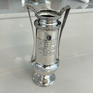 Art Deco Antique Silver trophy